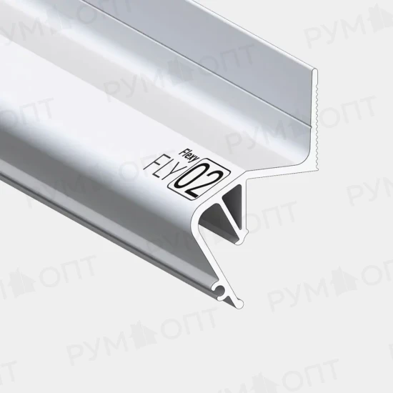 Профиль парящий Flexy FLY 02 (ПФ8406), 2м, белый