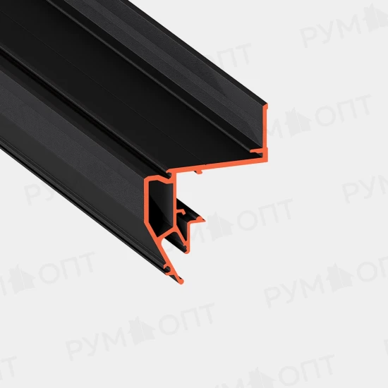 Профиль парящий Flexy FLY 04 (ПФ11587), 2м, чёрный