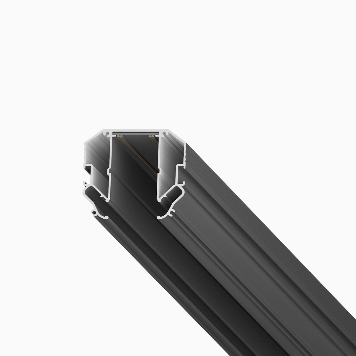 Трековая система LumFer Track 25 LIGHT (220V) (2м чёрный)